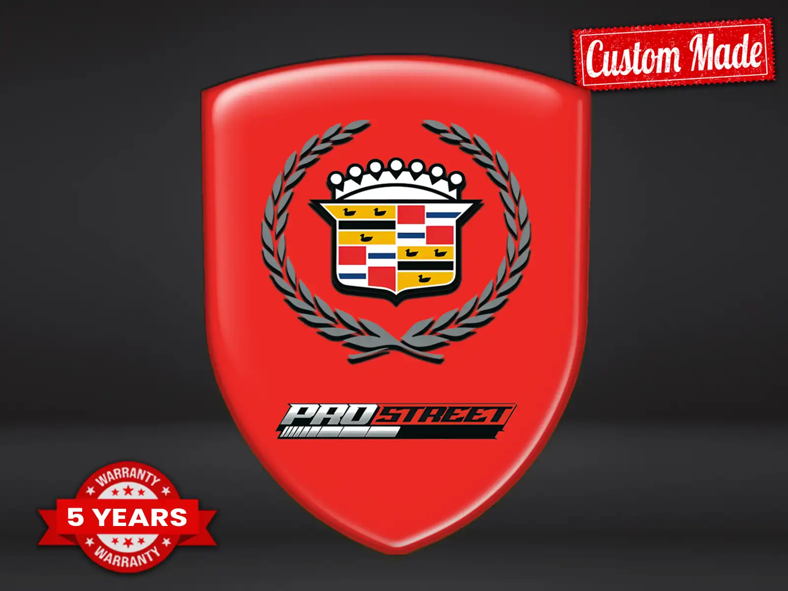 Cadillac Domes Sticker Premium Look Luxus Domes Stil ST